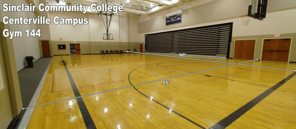 Sinclair Community College Centerville Campus Gym 144 - Wednesday - Color Guard