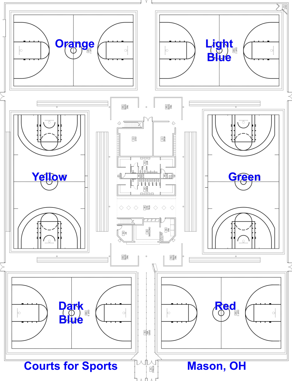 Court 4 Sports Green - Friday - Color Guard