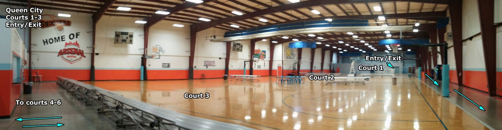 Queen City Sportsplex Court 3 - Friday - Color Guard