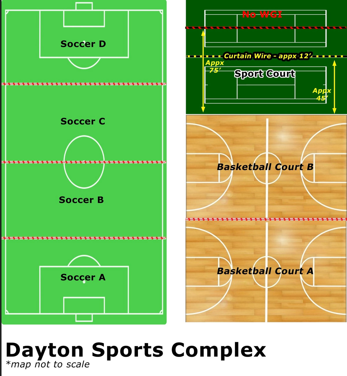 Dayton Sports Complex Soccer Area C - Tuesday - Color Guard