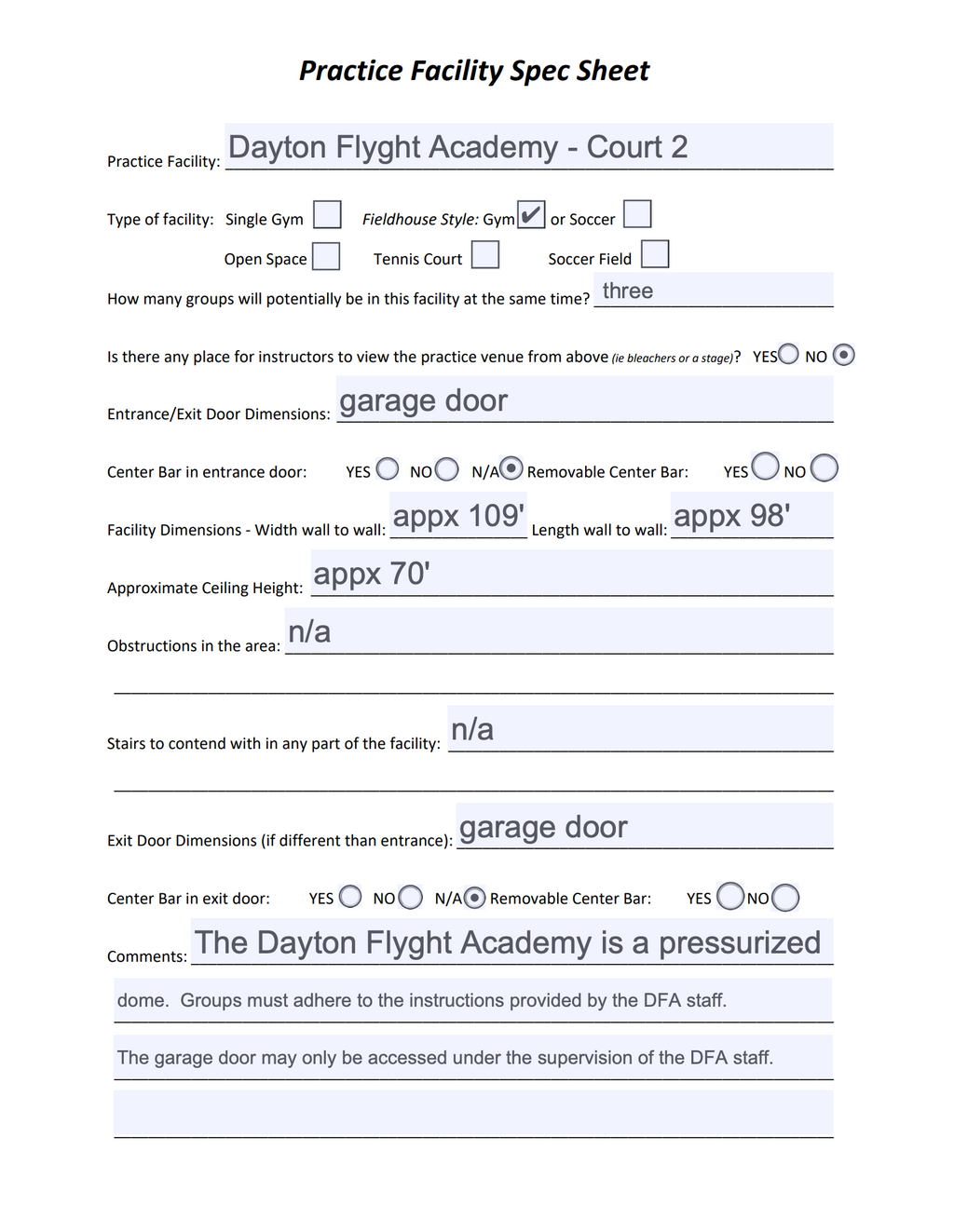 Dayton Flyght Academy Court 2 - Thursday - Color Guard