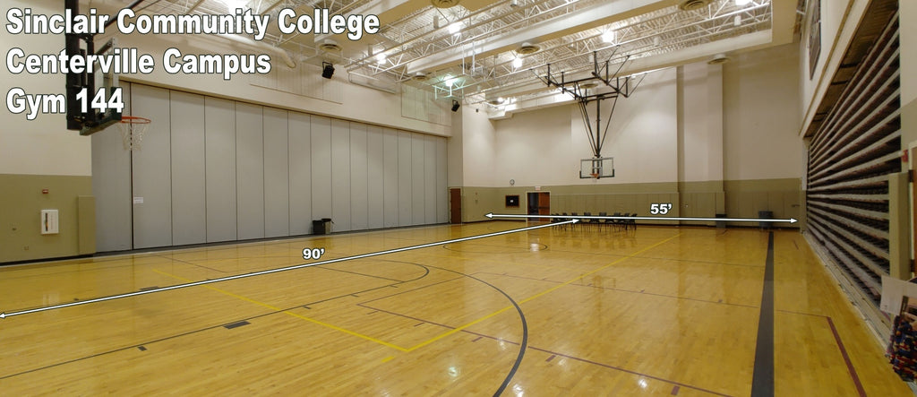 Sinclair Community College Centerville Campus Gym 144 - Wednesday - Color Guard