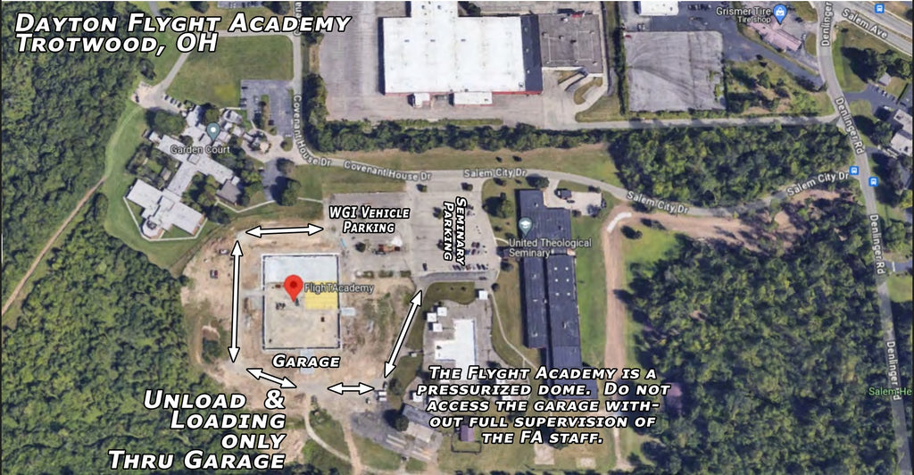 Dayton Flyght Academy Court 1 - Friday - Color Guard