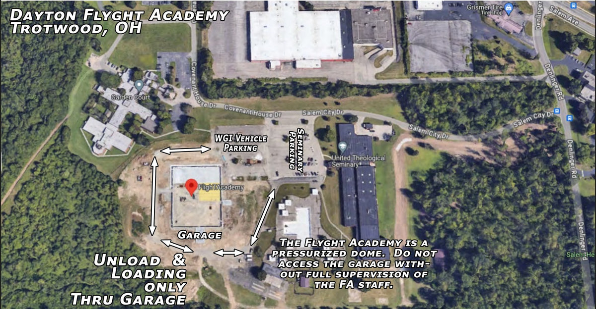 Dayton Flyght Academy Court 1 - Friday - Color Guard